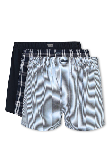 Woven Boxers, Pack of 3